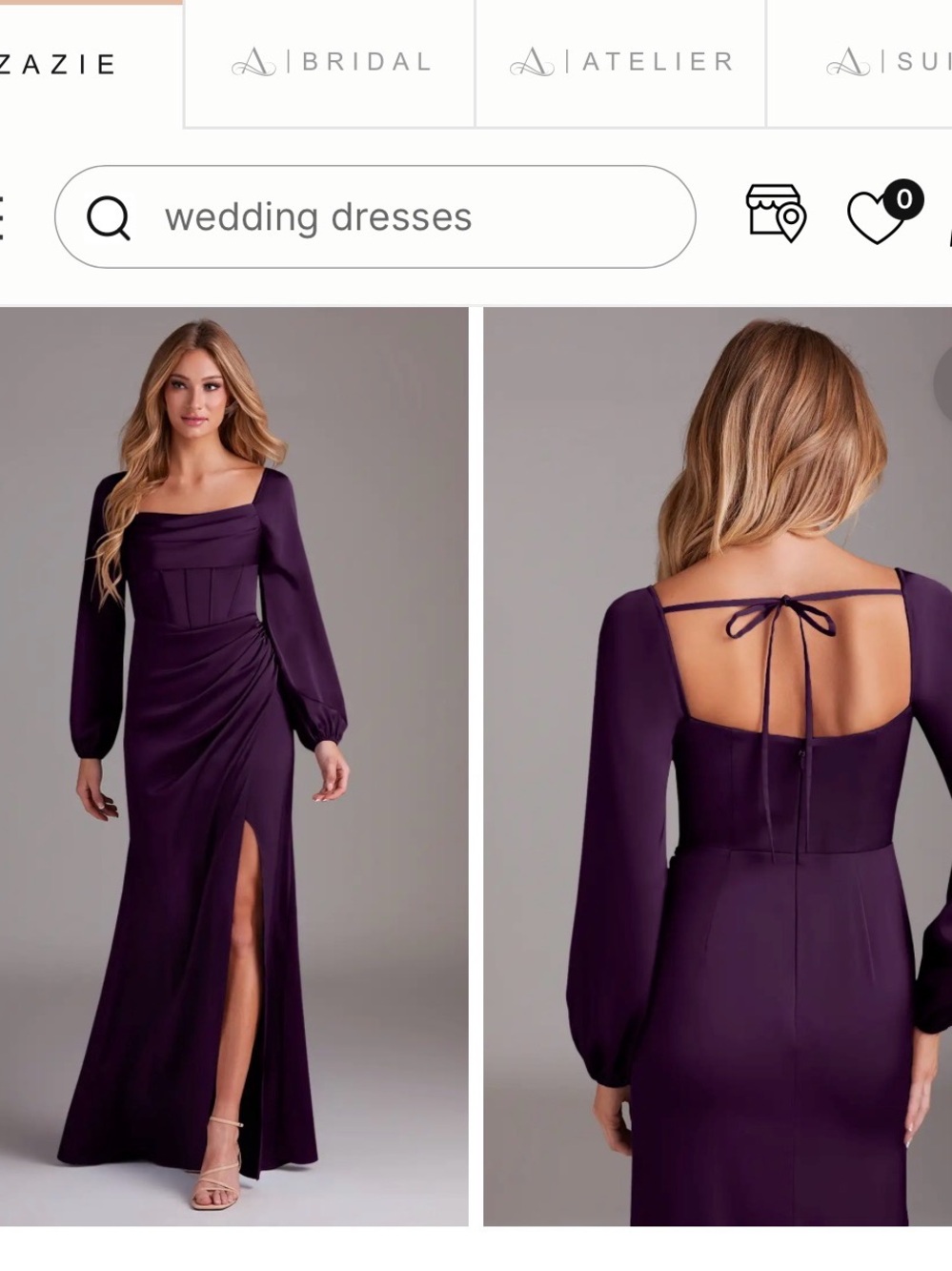 Azazie Dress